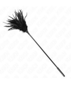 KINK - PLUMAS MÚLTIPLES PARA COSQUILLAS NEGRO 45 CM