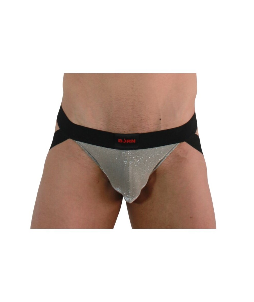 BURN - 001 JOCK BRILLANTE BEIGE / NEGRO S