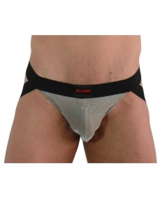 BURN - 001 JOCK BRILLANTE BEIGE / NEGRO S