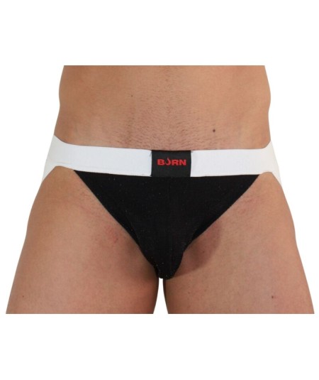 BURN - 004 JOCK BRILLANTE NEGRO / BLANCO S