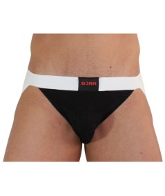 BURN - 004 JOCK BRILLANTE NEGRO / BLANCO S