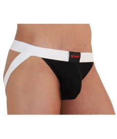 BURN - 004 JOCK BRILLANTE NEGRO / BLANCO S