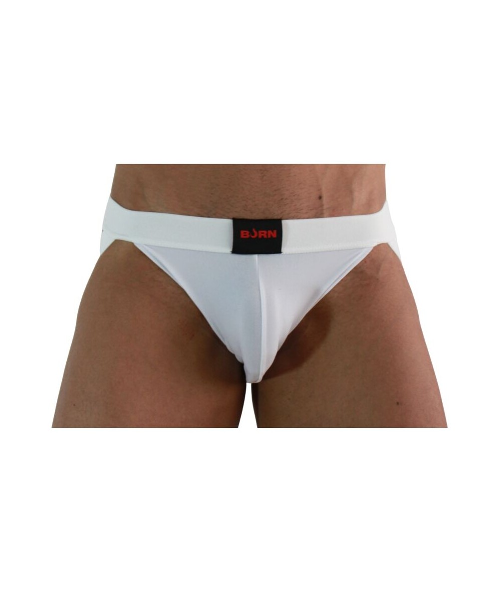 BURN - 007 JOCK LYCRA BLANCO S