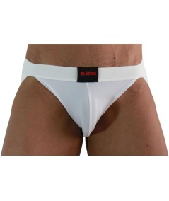 BURN - 007 JOCK LYCRA BLANCO S