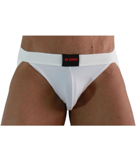 BURN - 007 JOCK LYCRA BLANCO M