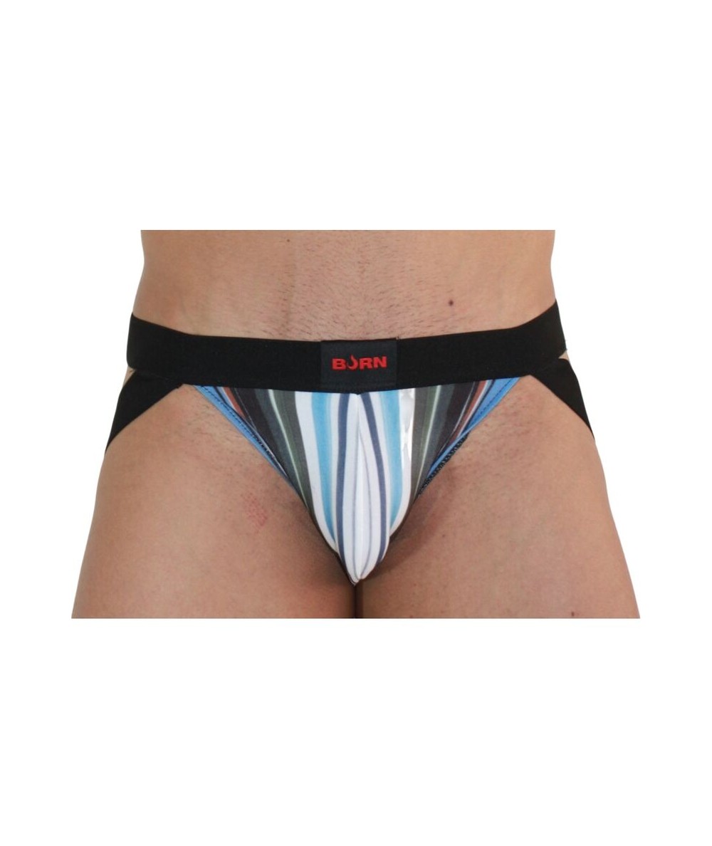 BURN - 009 JOCK MULTICOLOR / NEGRO S