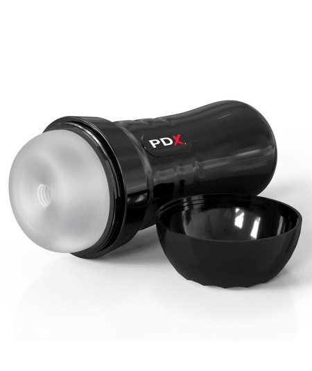 PDX EXTREME - SLIDE & GLIDE MASTURBADOR AUTOLUBRICANTE TRANSPARENTE