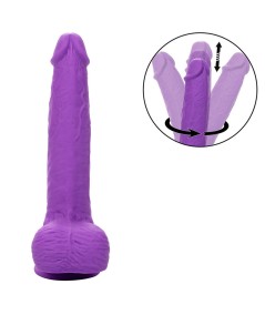 CALEXOTICS - STUDS VIBRADOR RECARGABLE Y GIRATORIO 10 VIBRACIONES VIOLETA