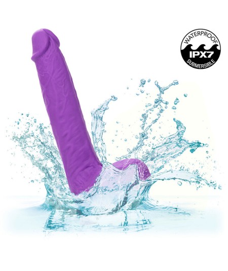 CALEXOTICS - STUDS VIBRADOR RECARGABLE Y GIRATORIO 10 VIBRACIONES VIOLETA