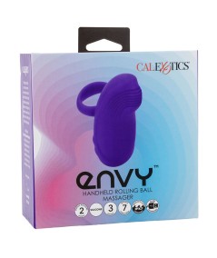 CALEXOTICS - ENVY MASAJEADOR DE BOLA RODANTE 7 VIBRACIONES MORADO