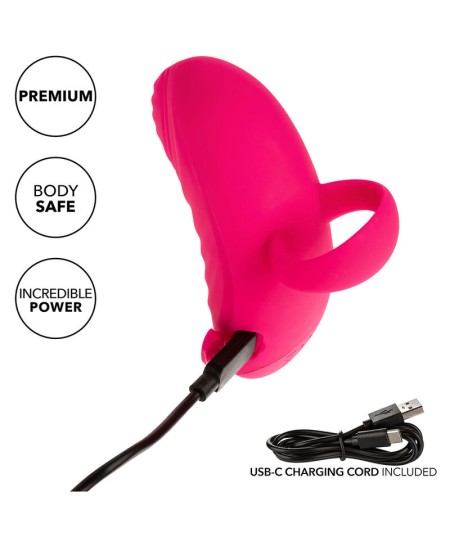 CALEXOTICS - ENVY MASAJEADOR DE BOLA RODANTE 7 VIBRACIONES ROSA