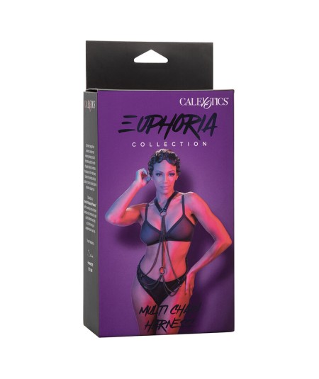 CALEXOTICS - EUPHORIA ARNÉS DE MÚLTIPLES CADENAS PREMIUM