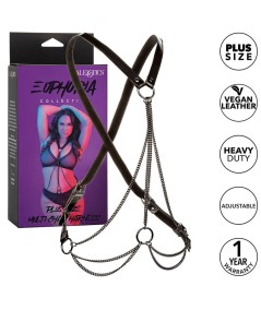 CALEXOTICS - EUPHORIA ARNÉS DE MÚLTIPLES CADENAS PREMIUM TALLA PLUS