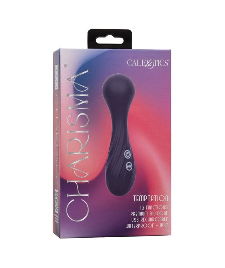 CALEXOTICS - CHARISMA TEMPTATION MASAJEADOR 12 FUNCIONES MORADO