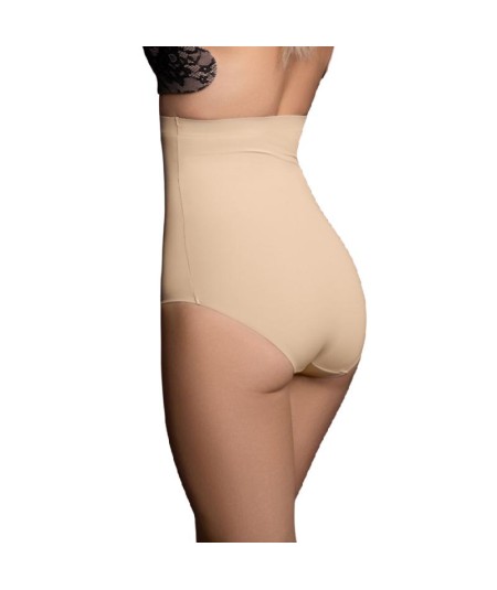 BYE-BRA - FAJA SIN COSTURAS ESTILO PANTIES BEIGE TALLA XL