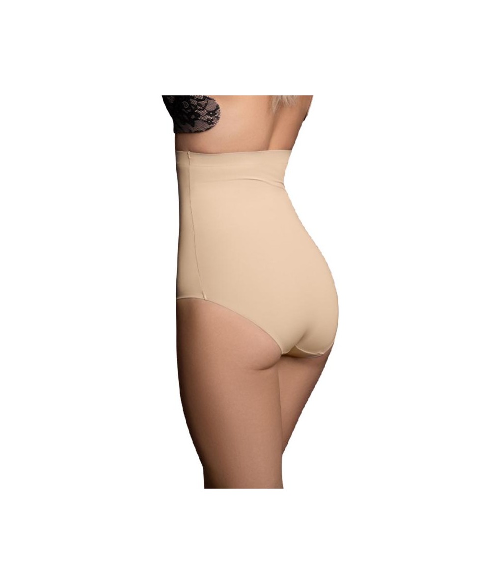 BYE-BRA - FAJA SIN COSTURAS ESTILO PANTIES BEIGE TALLA XL