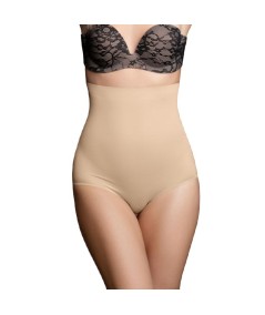 BYE-BRA - FAJA SIN COSTURAS ESTILO PANTIES BEIGE TALLA XL