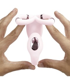 ADRIEN LASTIC - VENUS DOBLE ESTIMULADOR CLÍTORIS & PUNTO-G APP GRATUITA ROSA