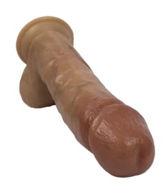 SILEXD - MODELO 2 REAL SKIN PENE SUPER REALÍSTICO TERMO REACTIVO 21 CM PREMIUM SILEXPAN MULATO