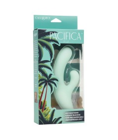 CALEXOTICS - PACIFICA FIJI VIBRADOR Y ESTIMULADOR PUNTO G 10 VIBRACIONES AQUA