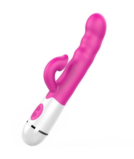 ARMONY - AMIR VIBRADOR MULTIFUNCION CON LENGUA ESTIMULADORA 16 VELOCIDADES ROSA