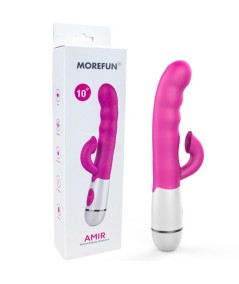 ARMONY - AMIR VIBRADOR MULTIFUNCION CON LENGUA ESTIMULADORA 16 VELOCIDADES ROSA