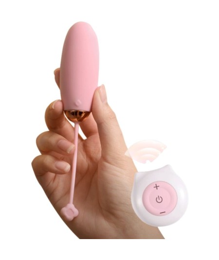 ARMONY - KITTY FUN HUEVO VIBRADOR CONTROL REMOTO 10 VIBRACIONES ROSA