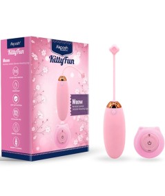 ARMONY - KITTY FUN HUEVO VIBRADOR CONTROL REMOTO 10 VIBRACIONES ROSA