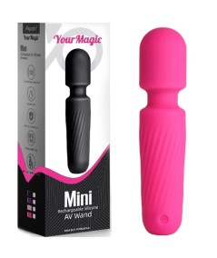 ARMONY - YOUR MAGIC MASAJEADOR & VIBRADOR RECARGABLE 10 VIBRACIONES ROSA