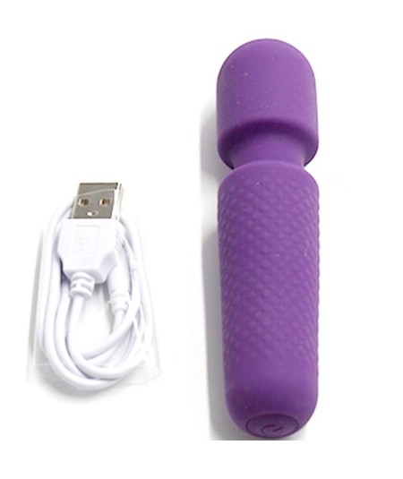 ARMONY - YOUR MAGIC MASAJEADOR & VIBRADOR RECARGABLE 10 VIBRACIONES SILICONA MORADO