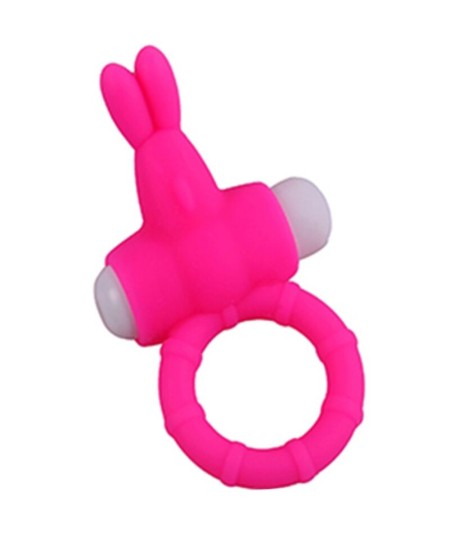 ARMONY - MS BUNNY ANILLO VIBRADOR SILICONA ROSA