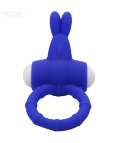 ARMONY - MS BUNNY ANILLO VIBRADOR SILICONA AZUL