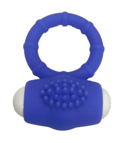 ARMONY - POWER O ANILLO VIBRADOR SILICONA AZUL