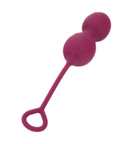 ARMONY - BLOSSOMS PESAS VAGINALES VIBRADOR CONTROL REMOTO 10 VIBRACIONES ROJO OSCURO