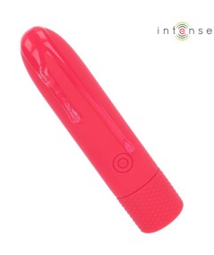 INTENSE - SYMONE BALA VIBRADORA RECARGABLE POR USB 8 VIBRACIONES ROJO 10 X 2.2 CM