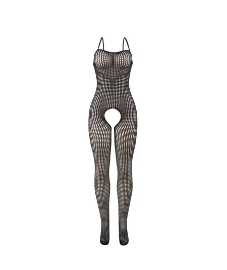 SUBBLIME - 951726 BODYSTOCKING CROTCHLESS DE REJILLA ELSTICO NEGRO TALLA ÚNICA