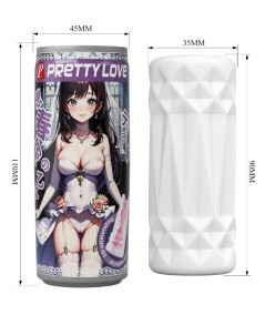 PRETTY LOVE - MASTURBADOR MASCULINO LATA MODELO 2