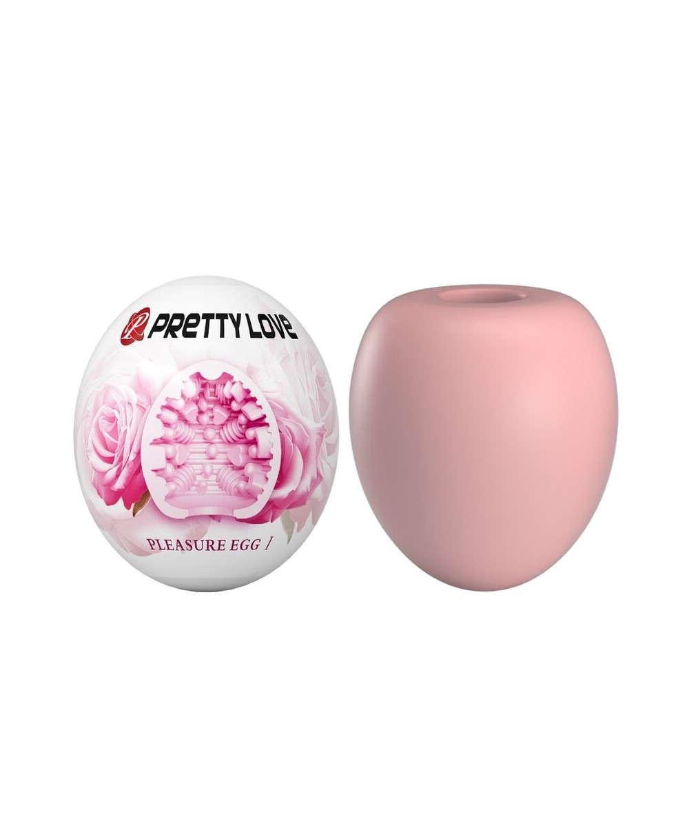 PRETTY LOVE - MASTURBADOR MASCULINO HUEVO ROSA