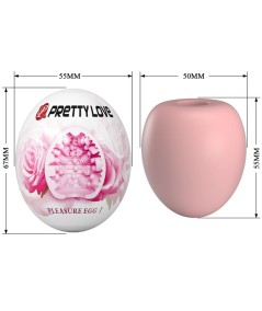 PRETTY LOVE - MASTURBADOR MASCULINO HUEVO ROSA