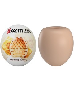 PRETTY LOVE - MASTURBADOR MASCULINO HUEVO NATURAL