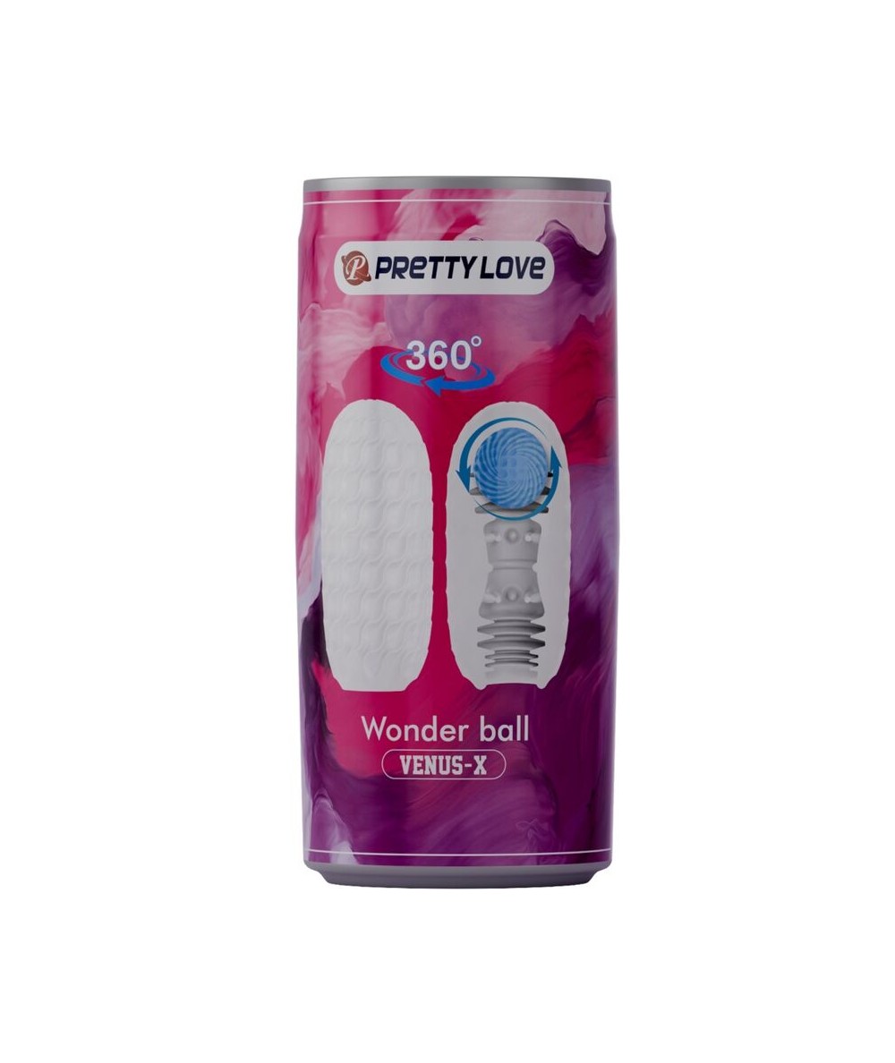 PRETTY LOVE - VENUS X MASTURBADOR MASCULINO MODELO 3 BLANCO