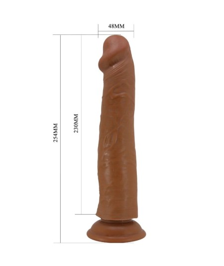 PRETTY LOVE - SHARIFE DILDO REALÍSTICO 25 CM MULATO