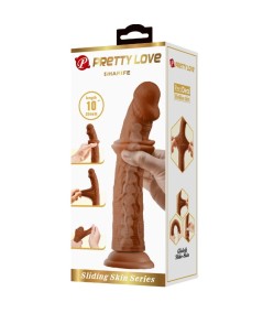 PRETTY LOVE - SHARIFE DILDO REALÍSTICO 25 CM MULATO