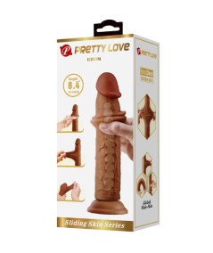 PRETTY LOVE - KEON DILDO REALÍSTICO 21 CM MULATO