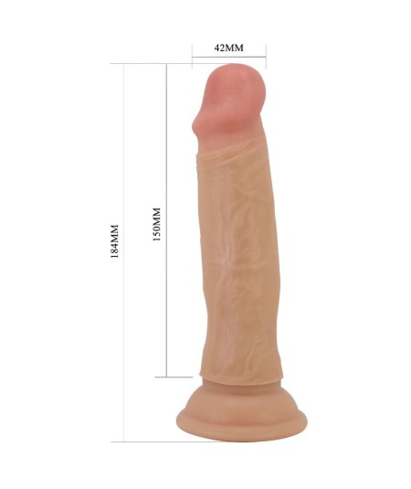 PRETTY LOVE - QUENTIN DILDO REALÍSTICO 18 CM NATURAL