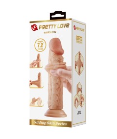 PRETTY LOVE - QUENTIN DILDO REALÍSTICO 18 CM NATURAL