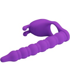 PRETTY LOVE - BLACKNEY ANILLO PENE CON PLUG VIBRADOR LILA