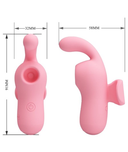 PRETTY LOVE - MINI FUN TOYS BY MAGIC FAIRY VIBRADOR & SUCCIONADOR