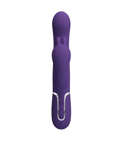 PRETTY LOVE - CAMMY TRIPLE VIBRADOR MULTIFUNCIÓN 4 EN 1 MORADO