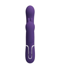 PRETTY LOVE - CAMMY TRIPLE VIBRADOR MULTIFUNCIÓN 4 EN 1 MORADO